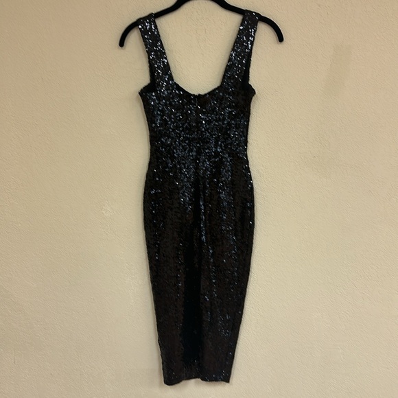 Nookie womans smolder Black Sequin midi Dress size S - Picture 7 of 7